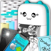 Drukarki kart i etykiet - DRUKUŚ DUŻY ZESTAW 20 ROLEK - miniaturka - grafika 1