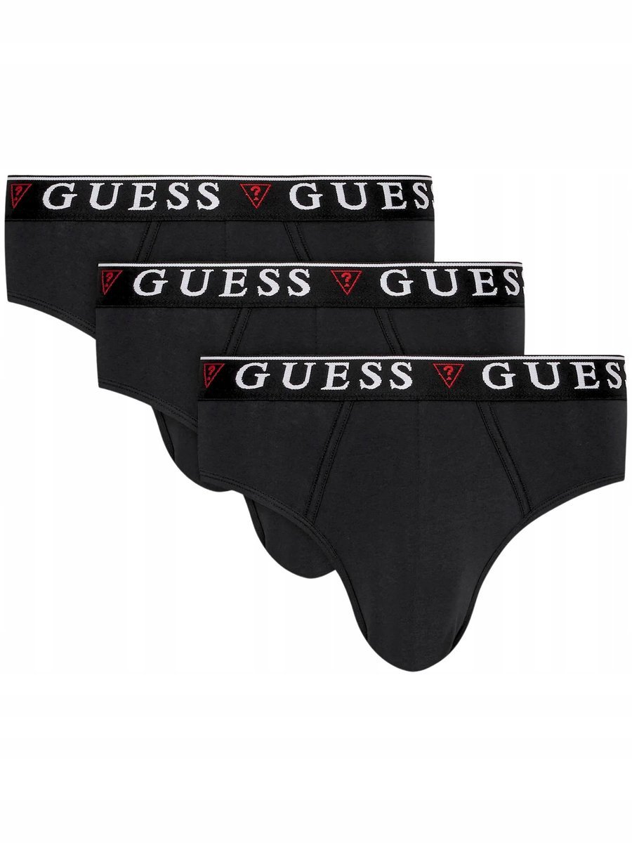 Slipy męskie Guess U97G00 K6YW1 czarny - M