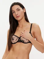 Biustonosze - Passionata Biustonosz balkonetka Suzy P41RM5 Czarny - miniaturka - grafika 1