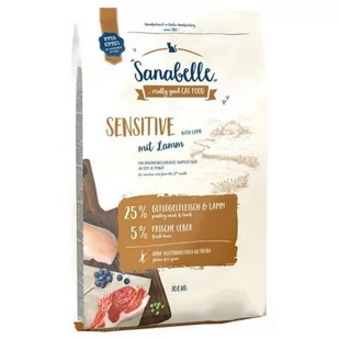 Sanabelle Sensitive, jagnięcina - 10 kg - Sucha karma dla kotów - miniaturka - grafika 1