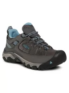 Buty trekkingowe damskie - Keen Trekkingi Targhee III Wp 1023038 Szary - miniaturka - grafika 1