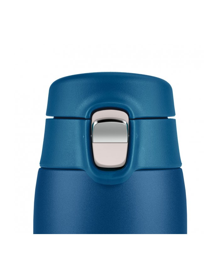 Emsa TRAVEL MUG light thermal mug 0.4 liters dark blue, flip lid