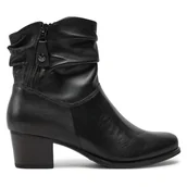 Botki damskie - Botki Caprice 9-25348-41 Czarny - miniaturka - grafika 1