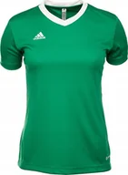Koszulki i topy damskie - Adidas Koszulka damska adidas Entrada 22 Jersey zielona HI2124 L - miniaturka - grafika 1