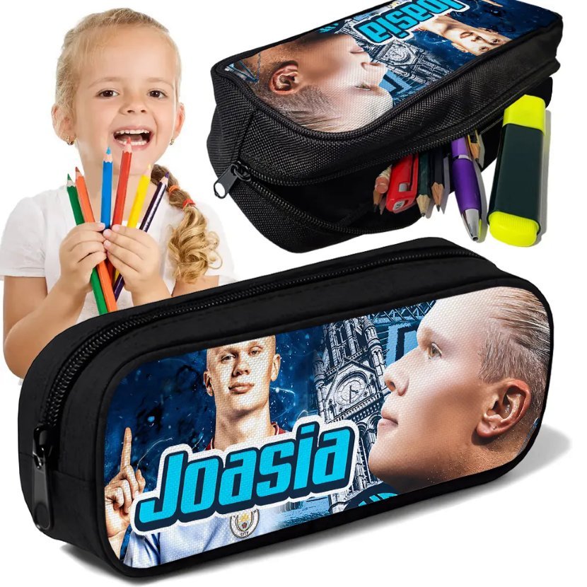 Piórnik personalizowany tuba ERLING HAALAND nadruk imienia ksywki