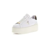 Sneakersy damskie - Damskie Sneakersy GUESS WILLEN FLPWLLELE12-WHITE – Biały - miniaturka - grafika 1