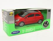 Samochody i pojazdy dla dzieci - Welly 1:34 Opel Corsa OPC - czerwony - miniaturka - grafika 1