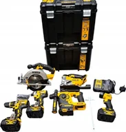 Zestawy elektronarzędzi - Zestaw elektronarzędzi Dewalt ZESTAW COMBO DCD795, DCH253, DCF886, DCS331, DCS391, DCL040, 3X BATERIE DCB183, 2X WALIZKI TSTAK - miniaturka - grafika 1