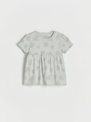 Bluzki dla niemowląt - Reserved - GIRLS` BLOUSE - jasnoszary - miniaturka - grafika 1