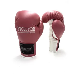Rękawice bokserskie Evolution Professional Equipment rekreacyjne Basic Pink - Rękawice bokserskie - miniaturka - grafika 1