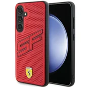 Etui i futerały do telefonów - Etui Ferrari Big SF Perforated na Samsung Galaxy S24+ - czerwone - miniaturka - grafika 1