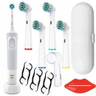 Szczoteczki elektryczne - Szczoteczka elektryczna Oral-B Vitality 100 + dodatki - miniaturka - grafika 1