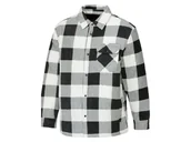 Odzież robocza - PARKSIDE® Kurtka koszulowa męska (Biały, S (44-46)) - miniaturka - grafika 1