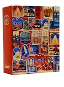 Albumy fotograficzne - ALBUM kieszeniowy do zdjęć 10x15 cm wsuwane, 304 zdjęcia RETRO czerwony - miniaturka - grafika 1