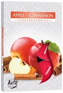 Świece - Bispol Podgrzewacze zapachowe Apple-Cinnamon 6szt - miniaturka - grafika 1