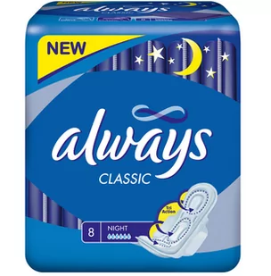 Always CLASSIC NIGHT SINGLE 8SZT - Podpaski - miniaturka - grafika 1