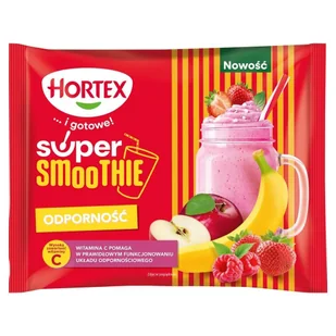 Hortex Super smoothie odporność 300 g - Mrożonki warzywne i owocowe - miniaturka - grafika 1