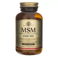 Suplementy naturalne - Solgar MSM 1000 mg - 120 tabletek SOL1734 - miniaturka - grafika 1