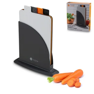 Komplet DESKI DO KROJENIA PLASTIKOWE ZE STOJAKIEM zestaw desek do krojenia - Deski do krojenia Komplet DESKI DO KROJENIA PLASTIKOWE ZE STOJAKIEM zestaw desek do krojenia - Deski do krojenia - miniaturka - grafika 1