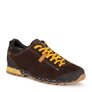 Buty trekkingowe męskie - Aku Buty turystyczne Bellamont III Suede GTX brown/yellow aku_bellamont_III_suede_gtx_men_brown_yellow - grafika 1