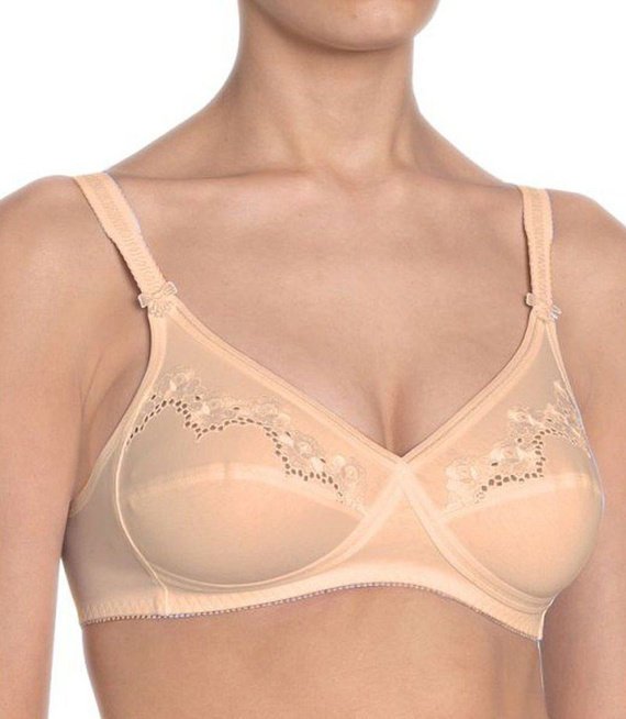Biustonosz miękki bez fiszbin Triumph Elasti Cross + Cotton N-85C