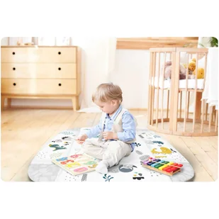 Mata interaktywna edukacyjna 110 x 100 cm Nessi Ricokids - Maty edukacyjne - miniaturka - grafika 12