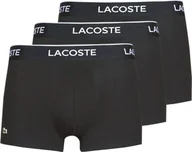 Majtki męskie - Lacoste Lacoste 3-Pack Boxer Briefs 5H3389-031 Czarne S - miniaturka - grafika 1