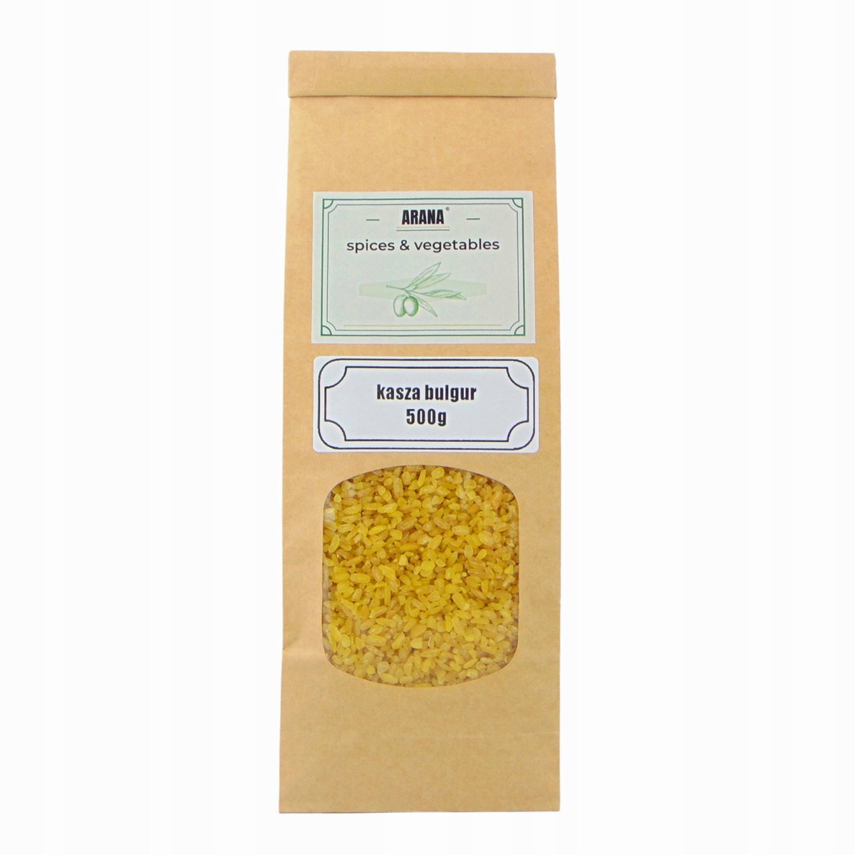 KASZA BULGUR 500g naturalna wysoka jakość