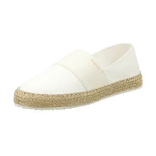 Damskie espadryle GANT RAFFIAVILLE 28569606-G20 – Biały - Espadryle damskie - miniaturka - grafika 1