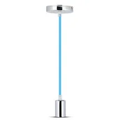 Lampy sufitowe - V-TAC V-TAC lampa wisząca VT-7338 E27 Max 60W niebieska SKU 3783 - miniaturka - grafika 1