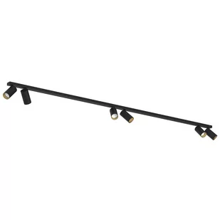 Nowodvorski Lampa punktowa listwa natynkowa MONO VI dł. 200cm GU10 czarny złoty 7770 - Lampy sufitowe - miniaturka - grafika 1