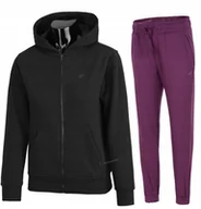 Spodnie sportowe damskie - 4F DAMSKI DRES BAWEĹNA KOMPLET BLUZA SPODNIE / rozm M - miniaturka - grafika 1
