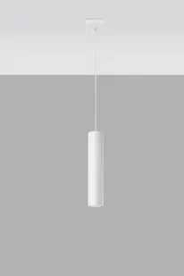 Sollux Lighting Lampa wisząca LAGOS 1 biały - Lampy sufitowe - miniaturka - grafika 1