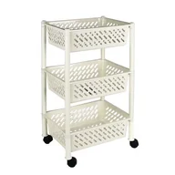 Regały - Regał JUMBO eco plastik kremowy - miniaturka - grafika 1