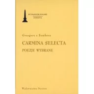 Filologia i językoznawstwo - Carmina Selecta Poezje wybrane - miniaturka - grafika 1