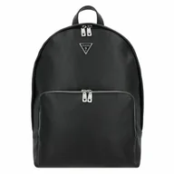 Torby na laptopy - Guess Milano Plecak Komora na laptopa black - miniaturka - grafika 1