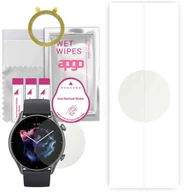 Akcesoria do smartwatchy - 1x Folia hydrożelowa MATOWA do Amazfit GTR 3 - apgo Smartwatch Hydrogel MATTE Protection Ochrona na ekran smartwatcha - miniaturka - grafika 1