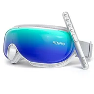 Masażery - RENPHO Eyeris 1 – masażer oczu z pilotem zdalnego sterowania i ciepłem, kompresja Bluetooth, muzyczna maska na oczy, ładowalna, podgrzewany masażer oczu, relaks, zmęczenie oczu, cienie, worki na oczy, - miniaturka - grafika 1