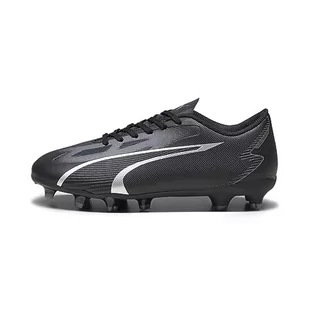 PUMA Unisex dziecięce buty piłkarskie Ultra Play Fg/Ag Jr, Puma Black asfalt, 36 EU - Piłka nożna - miniaturka - grafika 1