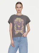 Koszulki i topy damskie - Noisy May T-Shirt Gaby 27033385 Szary Regular Fit - miniaturka - grafika 1