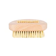 Akcesoria do paznokci - HHUUMM Szczotka do masażu ciała na sucho do rąk w owalnej oprawie z włóknem Tampico No.9 - miniaturka - grafika 1