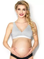 Biustonosze ciążowe - Mitex, Biustonosz ciążowy do karmienia, Lilly Grey, XL - miniaturka - grafika 1