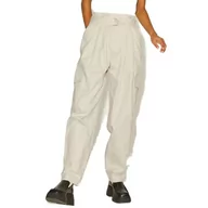 Spodnie damskie - JACK & JONES Damskie spodnie Jjxx Jxaudrey RLX Hw Pant Noos Paperbag, beżowy - miniaturka - grafika 1