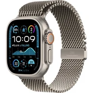 Smartwatch - Apple Watch Ultra 2 GPS + Cellular 49mm Tytan Naturalny z Bransoletą mediolańską L Naturalny - miniaturka - grafika 1