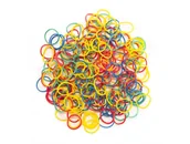 Pozostałe akcesoria fryzjerskie - Poniks Gumki Do Włosów Na Warkoczyki 2000 Sztuk - miniaturka - grafika 1