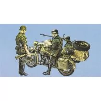 Italeri BMW R75 with Sidecar - Kolekcjonerskie modele pojazdów - miniaturka - grafika 2