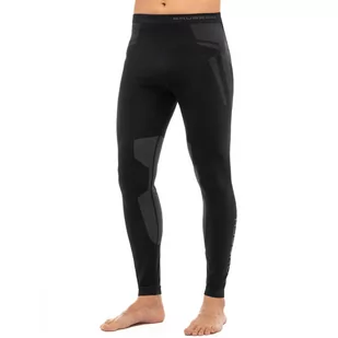 Męskie getry termoaktywne Brubeck Dry LE13270 black/graphite - XXL - Bielizna sportowa męska - miniaturka - grafika 1