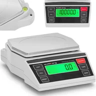 Wagi specjalistyczne - Waga laboratoryjna jubilerska precyzyjna LCD 2-10000g / 0.1 g - miniaturka - grafika 1