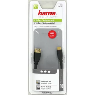 Hama Adapter USB A USB typ C Czarny Rozłóż zakup na 50 rat - Złącza, przejściówki, adaptery - miniaturka - grafika 4