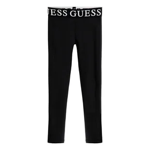 Dziecięce Legginsy GUESS LEGGINGS J3BB14KC0Q0-JBLK – Czarny - Legginsy - miniaturka - grafika 1